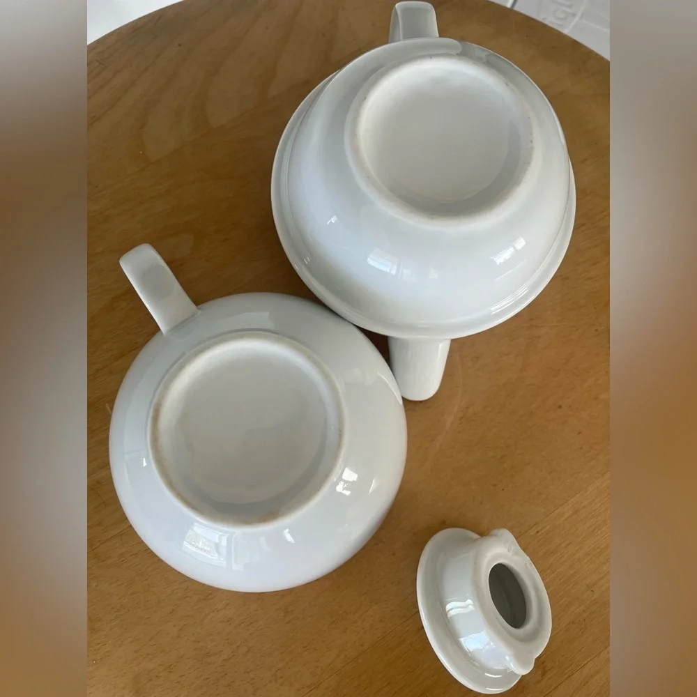 Lipton Teabar Tea Set Pot Cup Lid Rare Ceramic - Picture 9 of 9